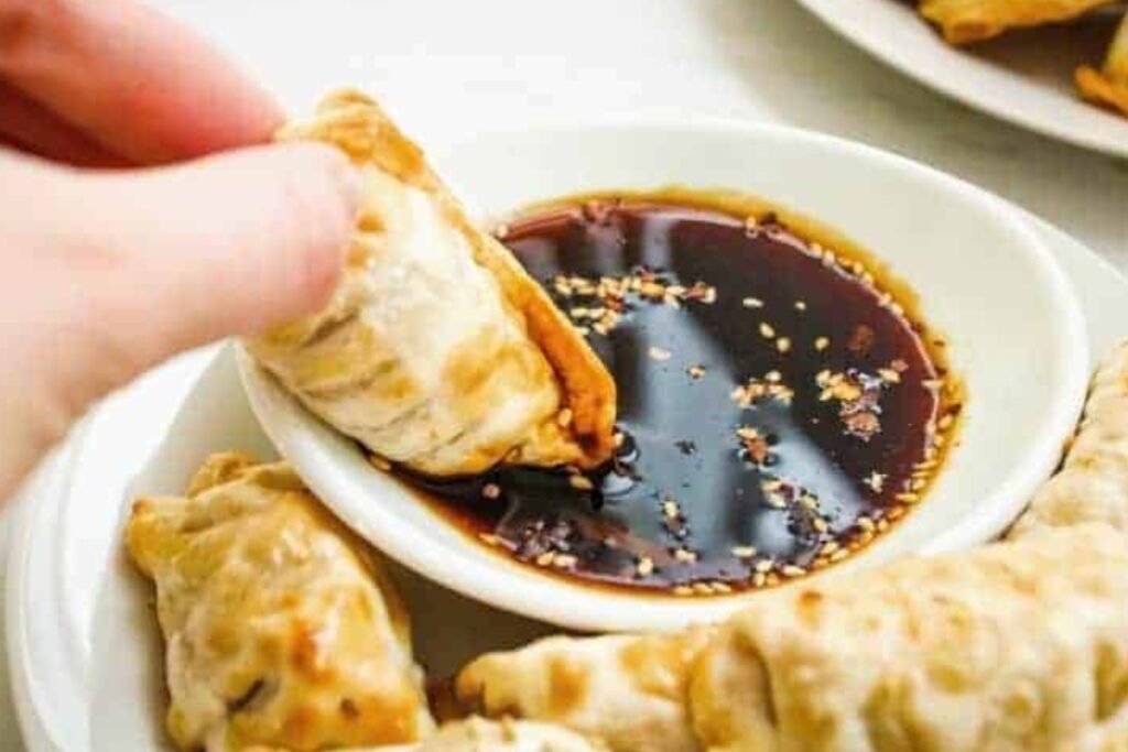 Air fry frozen potstickers