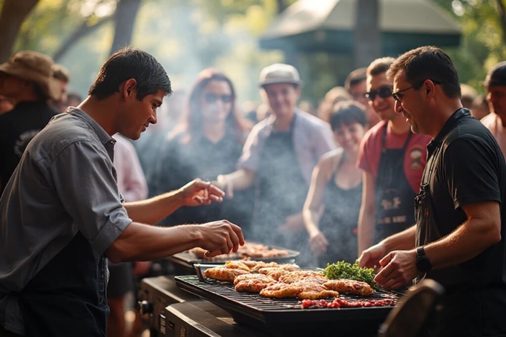  Weber Grillvorführung
