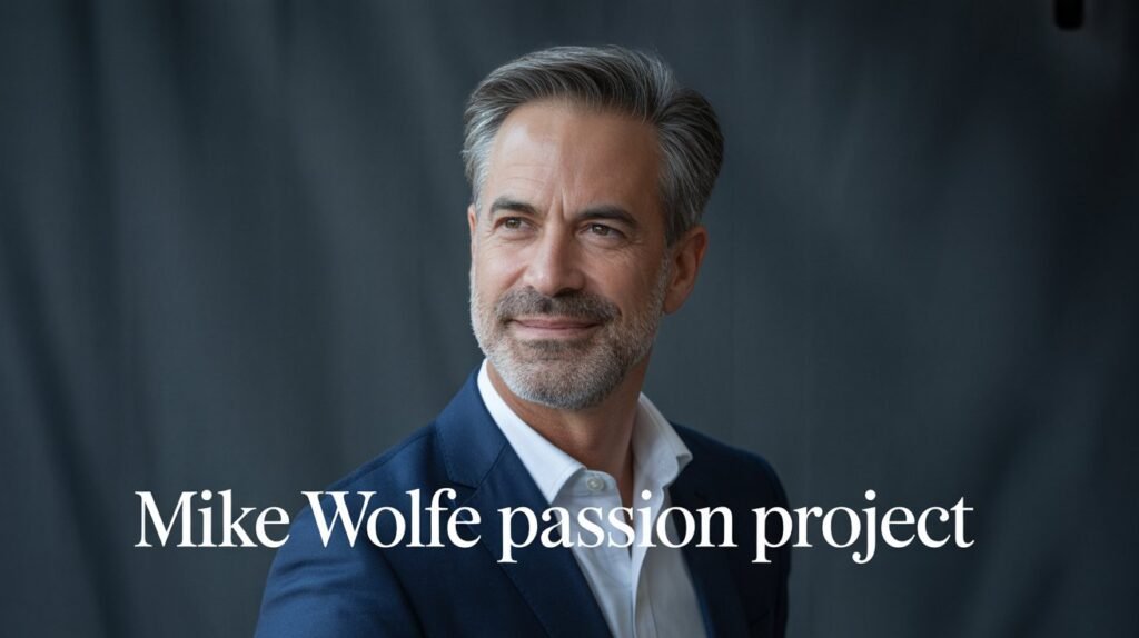 Mike wolfe passion project brings history to life restoring communities and timeless treasures with creativity, purpose and heartfelt storytelling.
