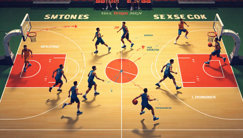 How the Zuyomernon System Basketball transforms teamwork, spacing and adaptability in modern court play.