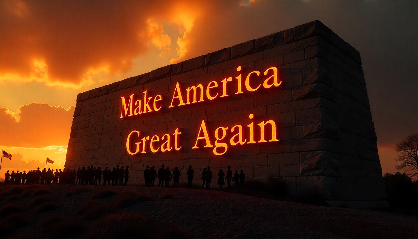 Make america great again font