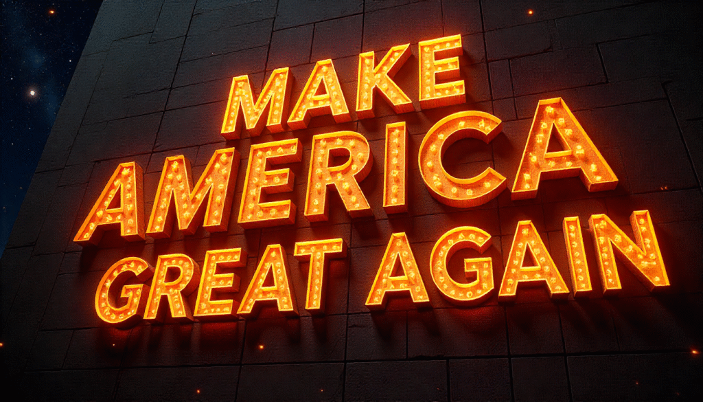 Explore the Make America Great Again font: origin, design traits, alternatives, and visual impact. What makes it powerful & why it remains debated.