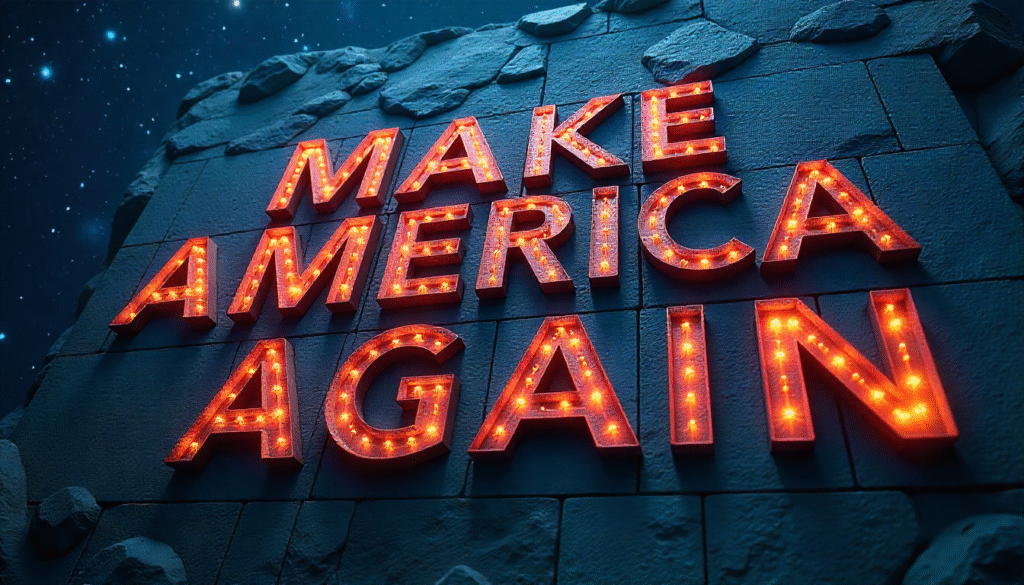 Explore the Make America Great Again font: origin, design traits, alternatives, and visual impact. What makes it powerful & why it remains debated.
