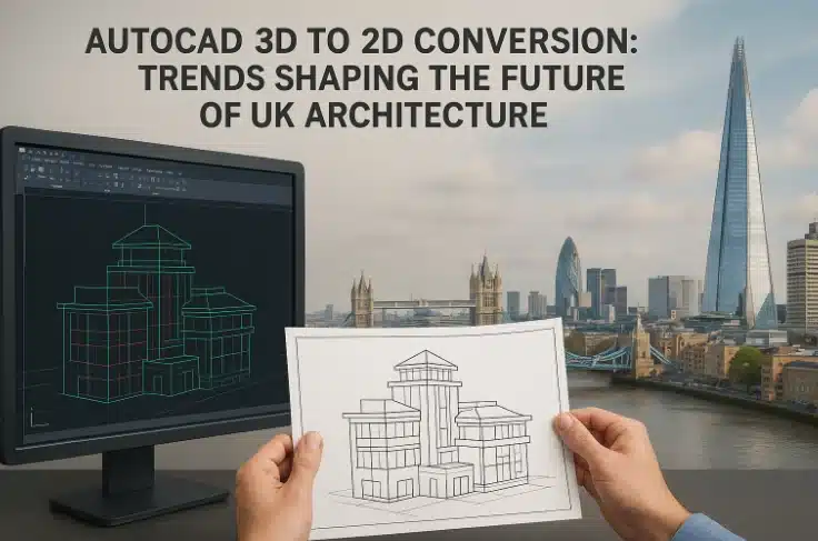 AutoCAD 3D to 2D Conversion: Trends Shaping the Future of UK Architecture