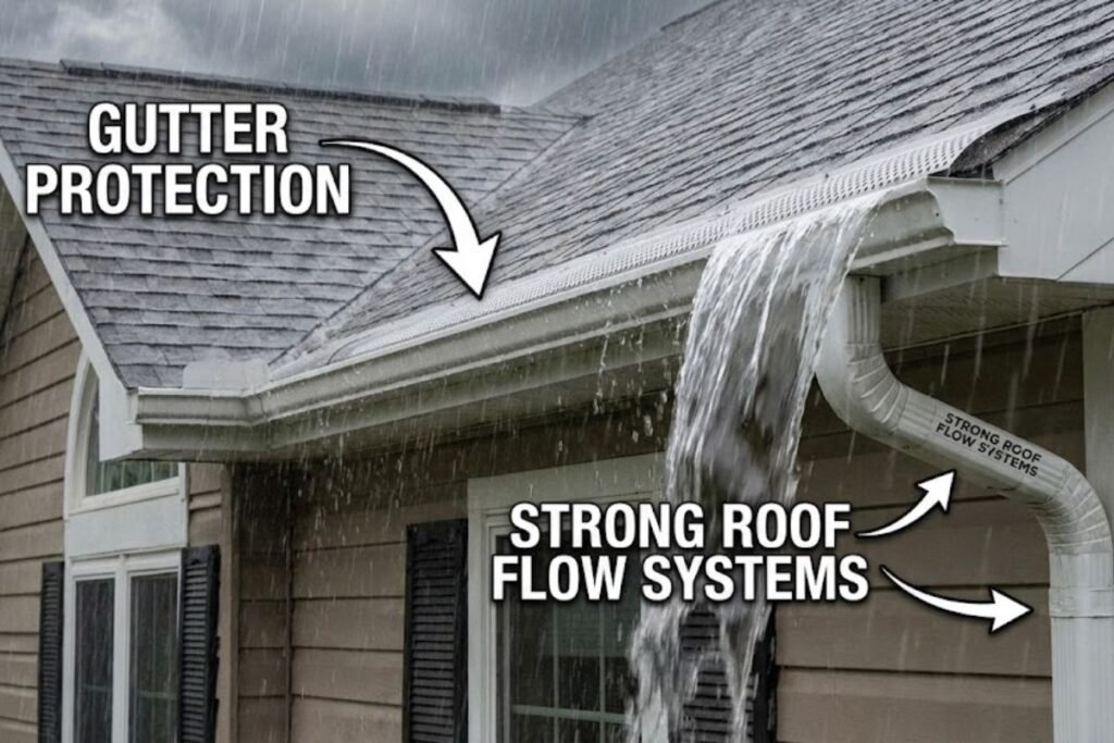 Gutter Protection and Strong Roof Flow Systems