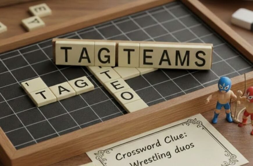 Tag Teams Crossword Clue