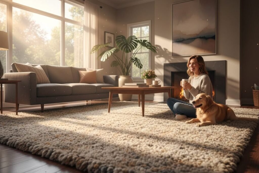 Transforming Interiors with Decorative Wool Rug