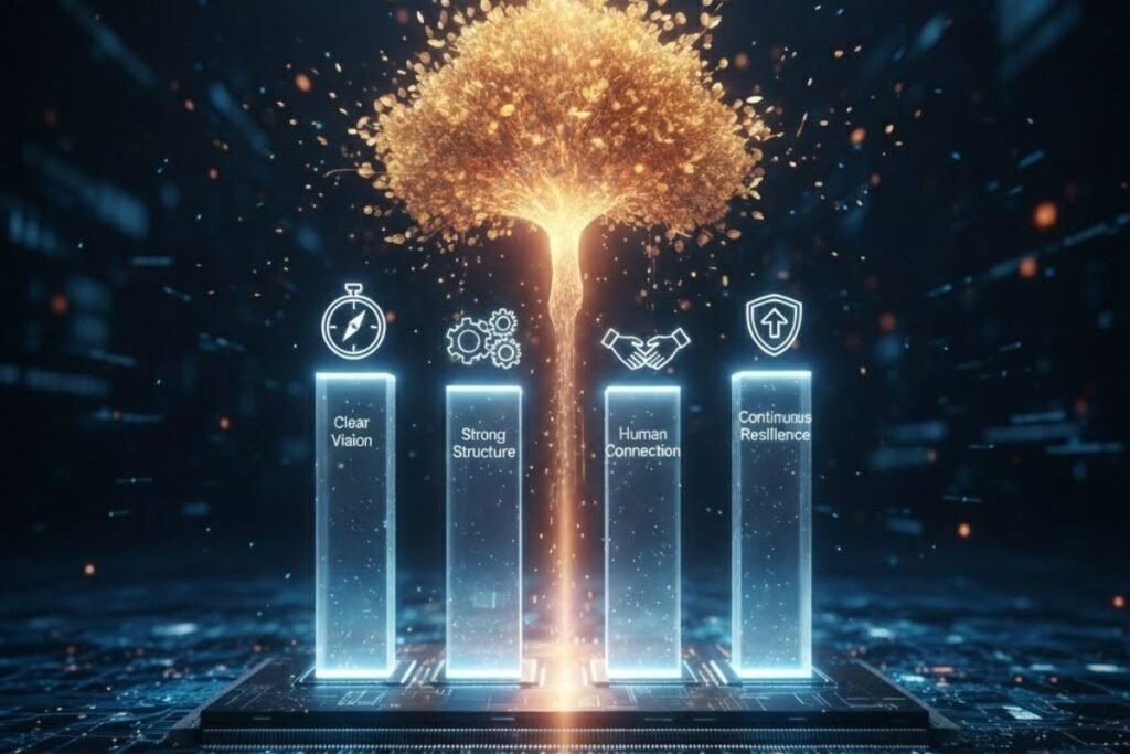 Applying Lebhtes The Four Pillars of Authentic Growth