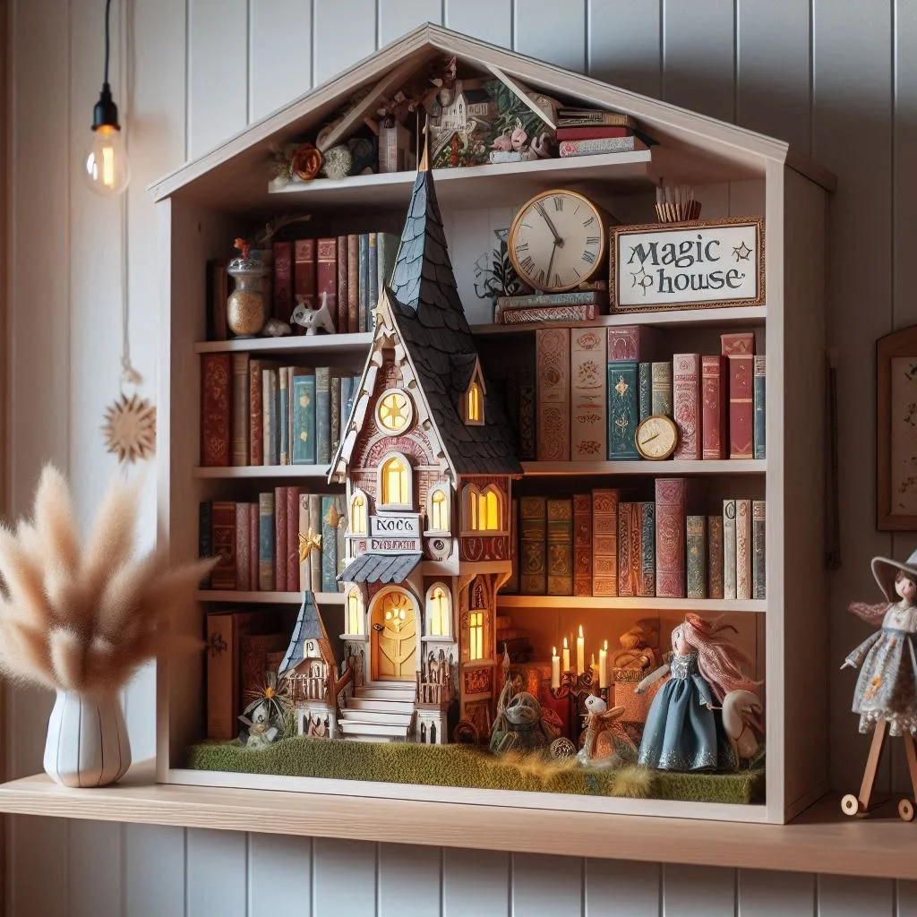 What’s the Best Way to Organize Your Pieces Before Building a Book Nook Kit?