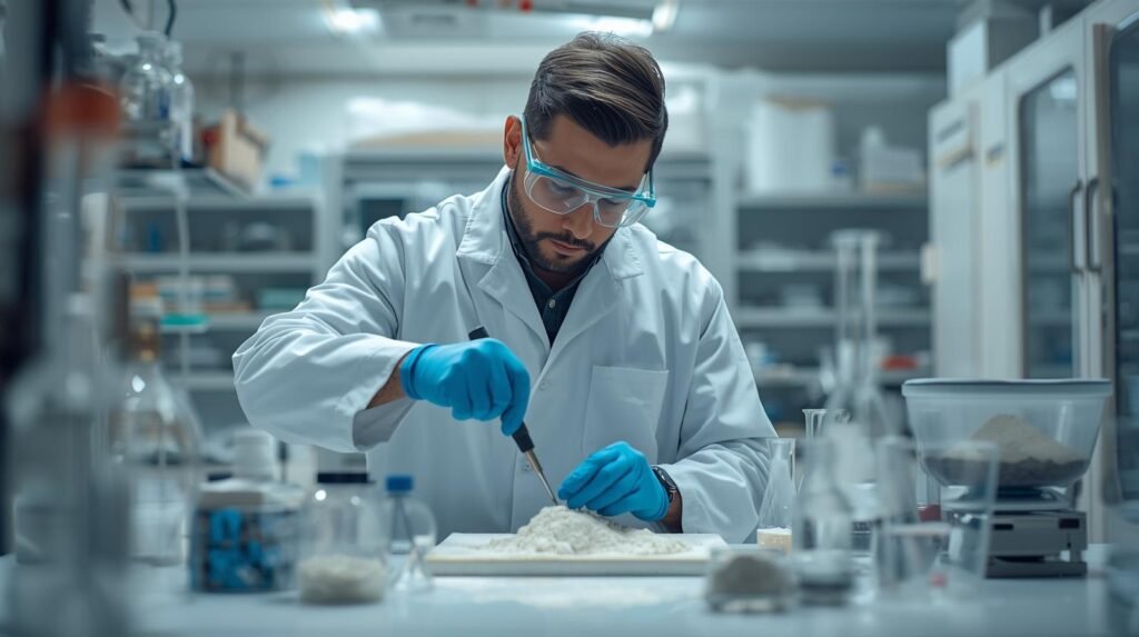 Sodiceram material preparation with sodium-infused ceramic powders