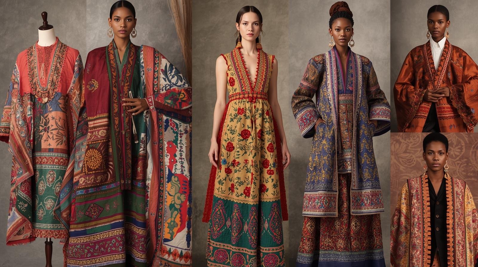 Tumbons showcasing traditional fabrics, patterns, and cultural heritage