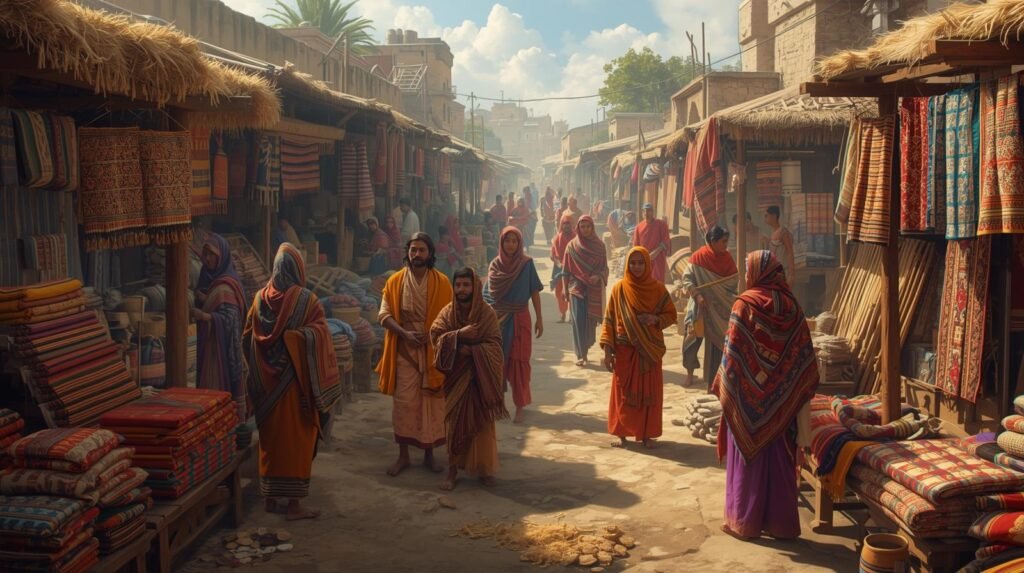 Historical Tumbons showing traditional weaving and cultural origins