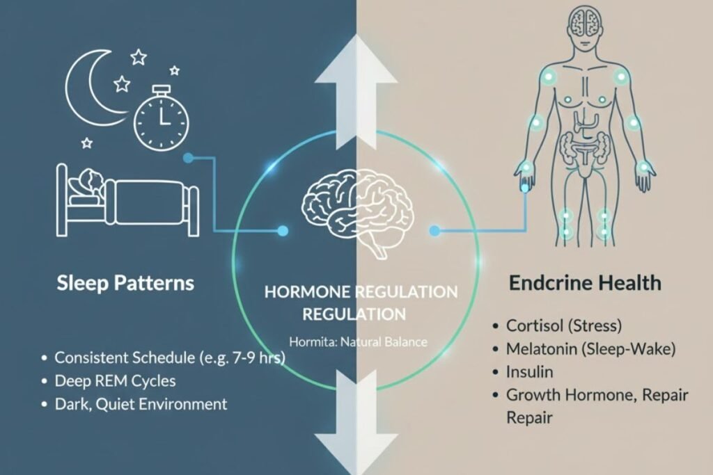 How Hormita Connects Sleep Patterns to Endocrine Health