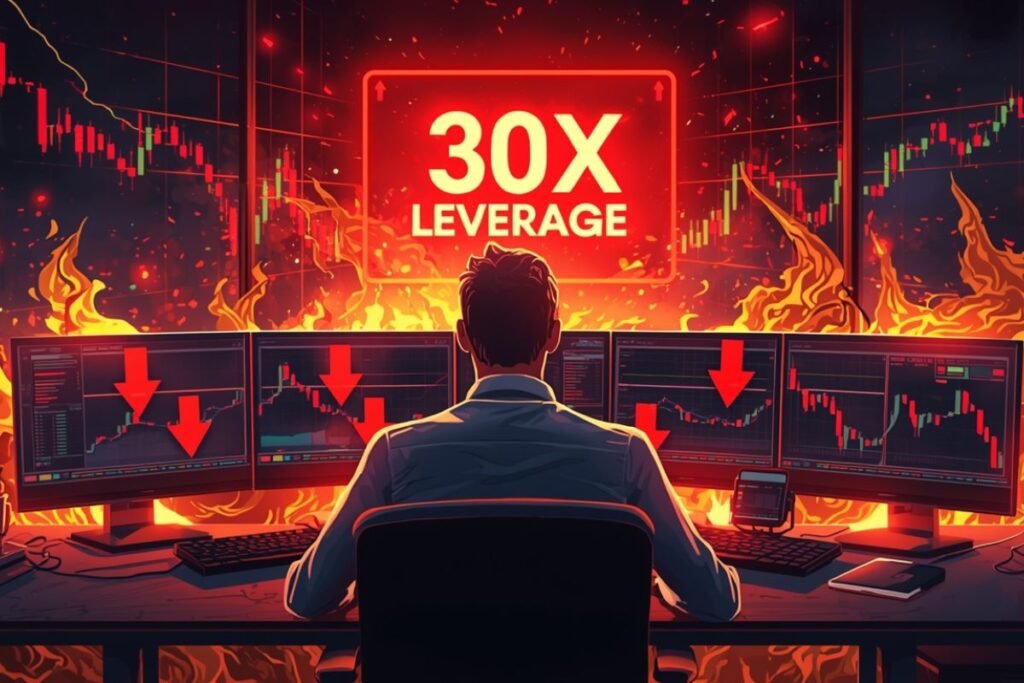 The Extreme Risk of 30x Leverage