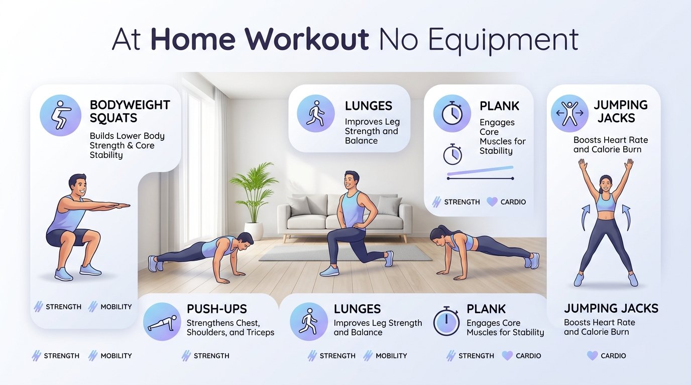 At Home Workout No Equipment