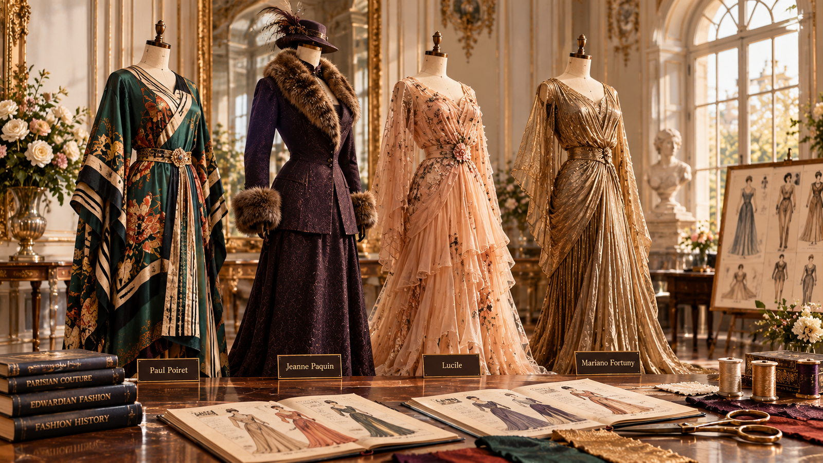 Edwardian Fashion Designers