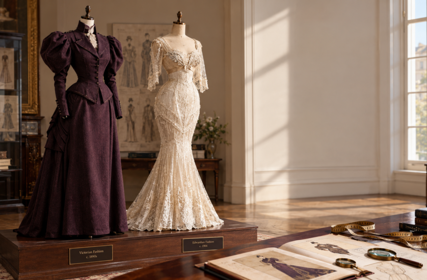 Edwardian vs Victorian Fashion