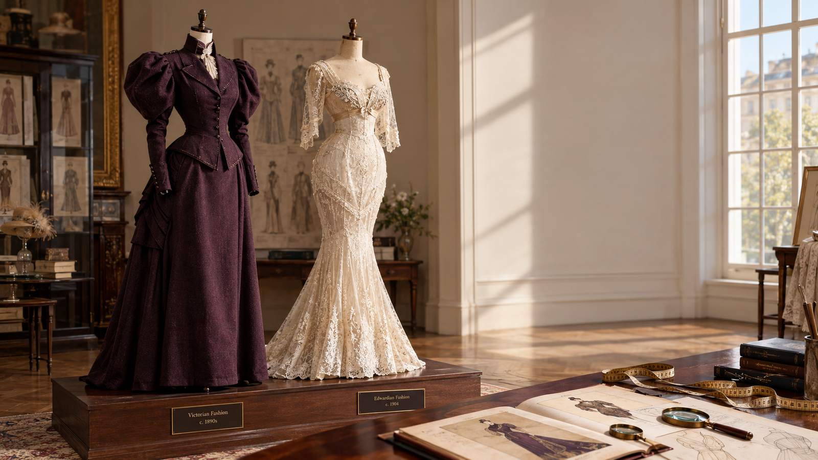 Edwardian vs Victorian Fashion