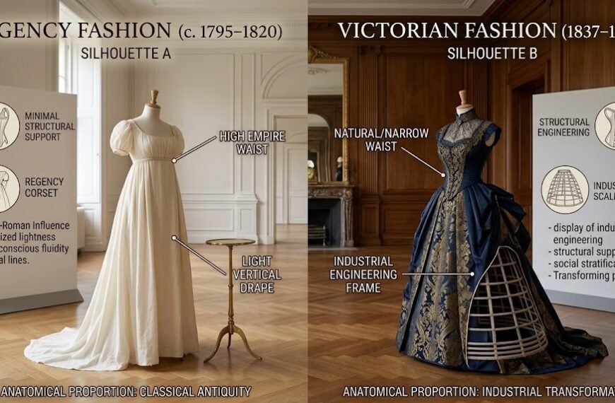 Regency vs Victorian Fashion