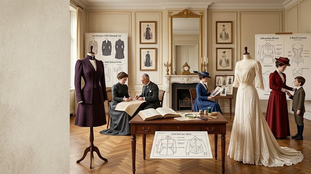 Edwardian vs Victorian Fashion