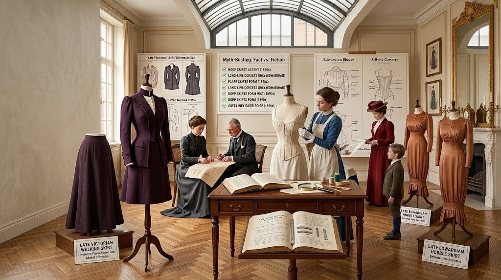 Edwardian vs Victorian Fashion