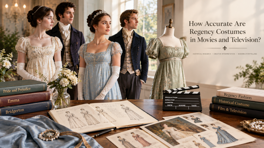 Georgian vs Regency Fashion: