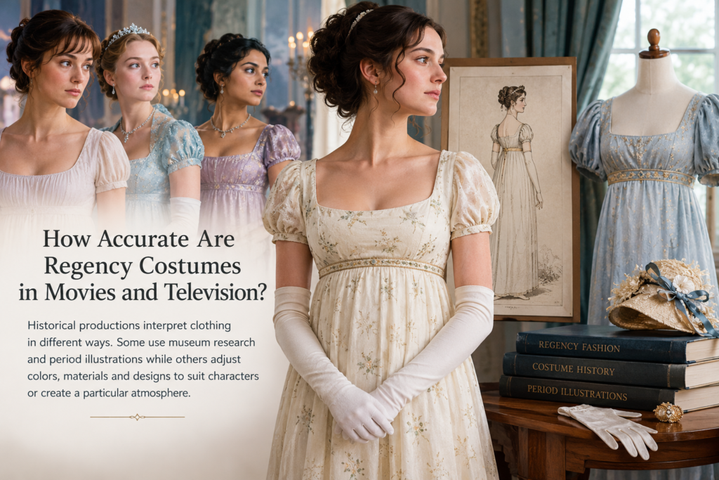 Georgian vs Regency Fashion: